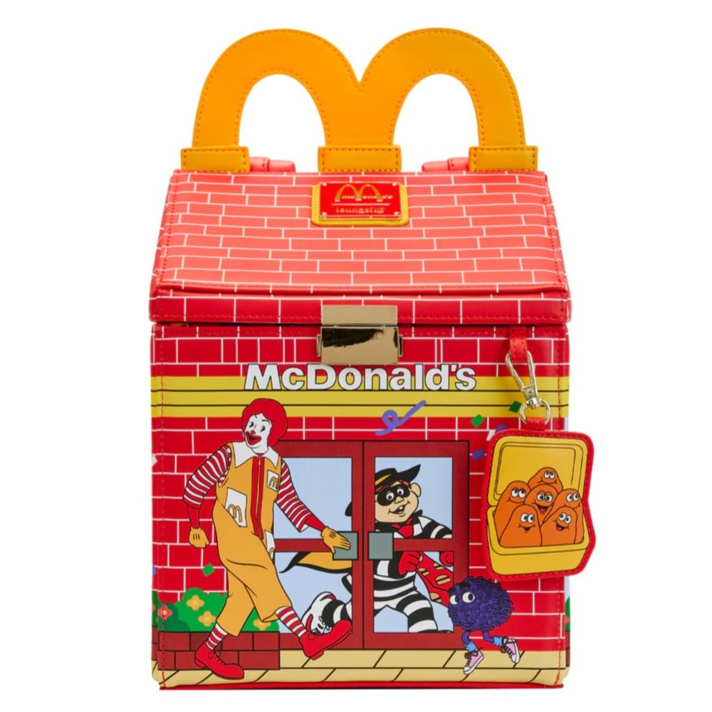 Loungefly x McDonald's Happy Meal Backpack, Bag Accessory Collection NEW